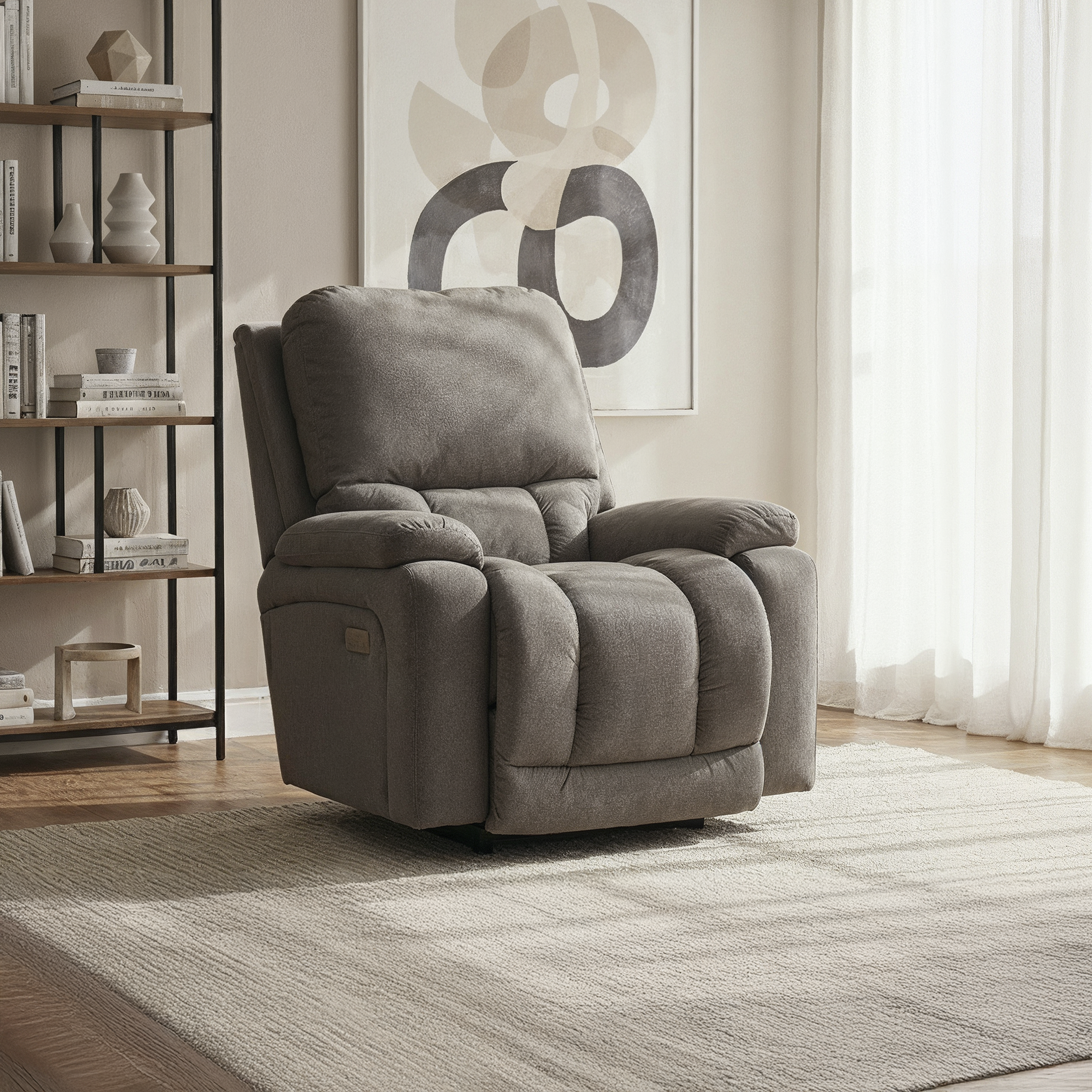 La-Z-Boy Greyson I-Aviator Ash Elektrikli Koltuk