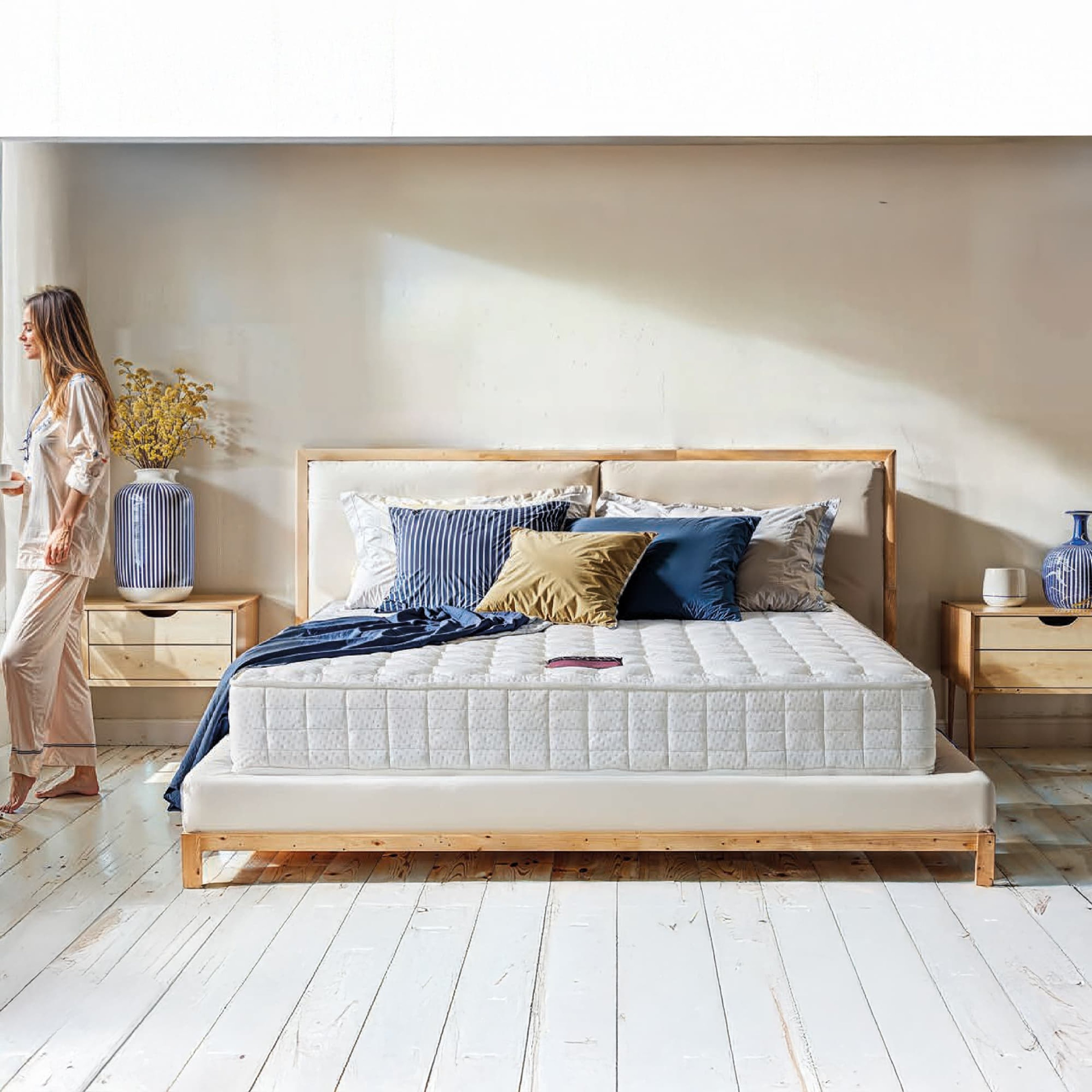 Serta Perfect Sleeper Twin Doğal Lateks ve Visco Yatak