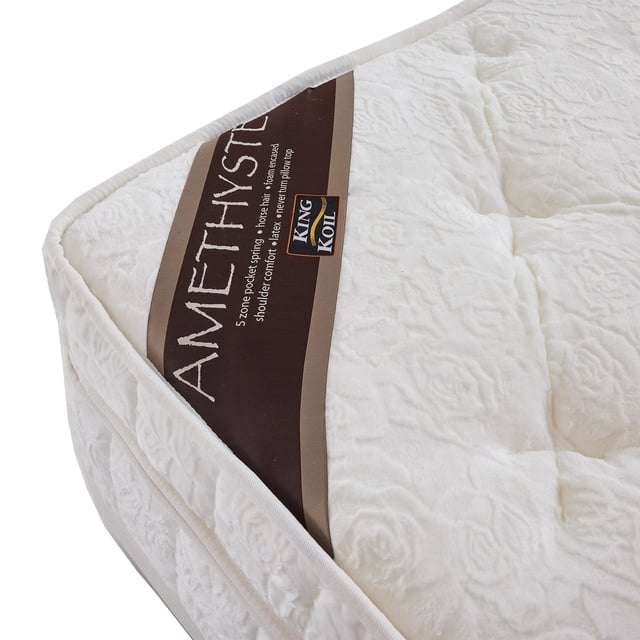 King Koil Amethyste Tay Tüyü Lateks Hybrid Yatak