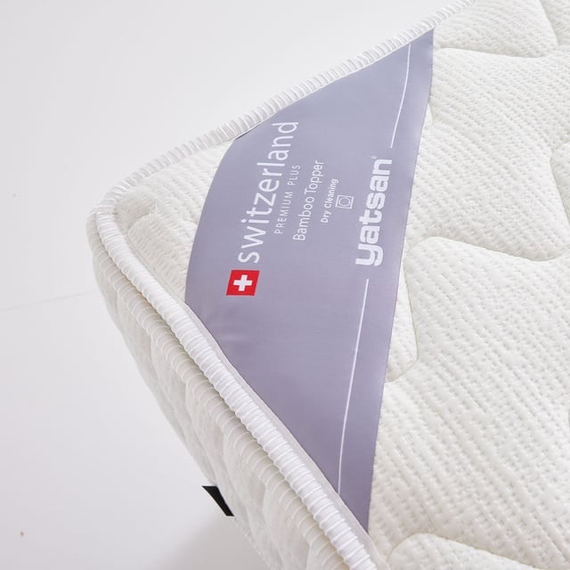 Yatsan Switzerland Premium Plus Çift Taraflı Bambu Pedli Yatak