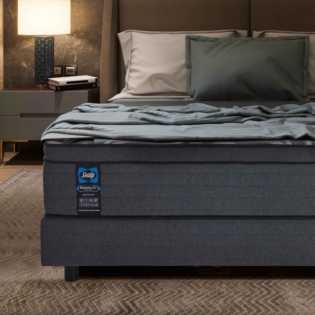 Sealy Woodlake Visco Jel Hybrid Posturepedic Pamuk Yatak