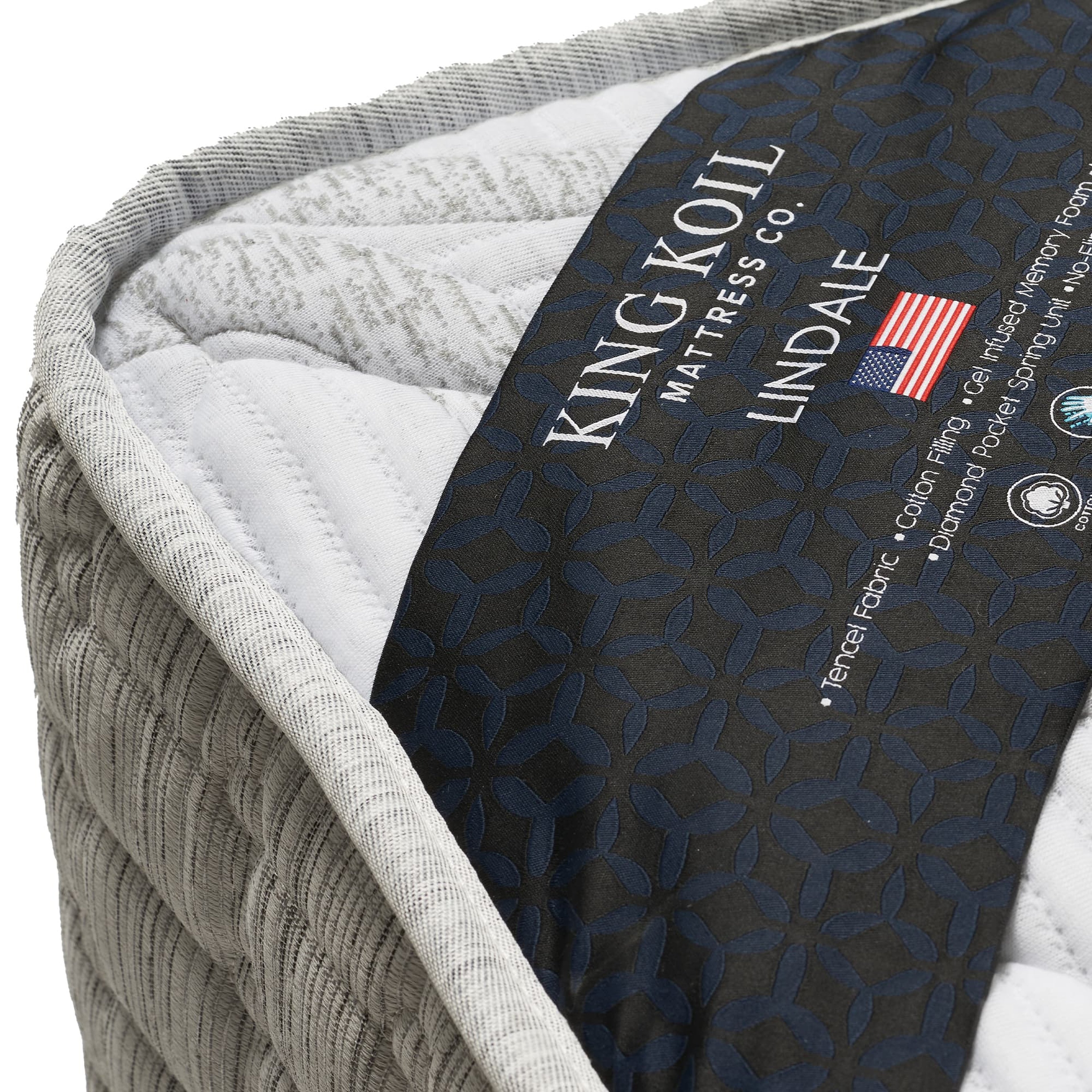 King Koil Lindale Visco Jel Hybrid Pamuk Yatak