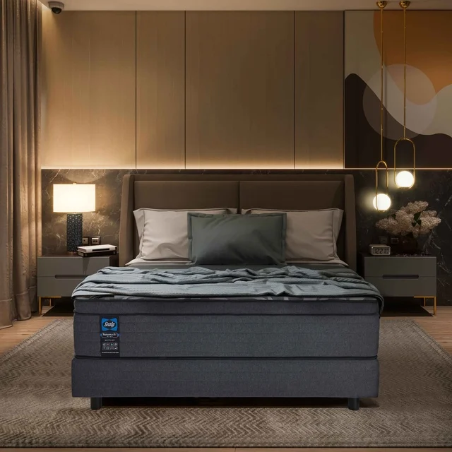 Sealy Woodlake Visco Jel Hybrid Posturepedic Pamuk Yatak