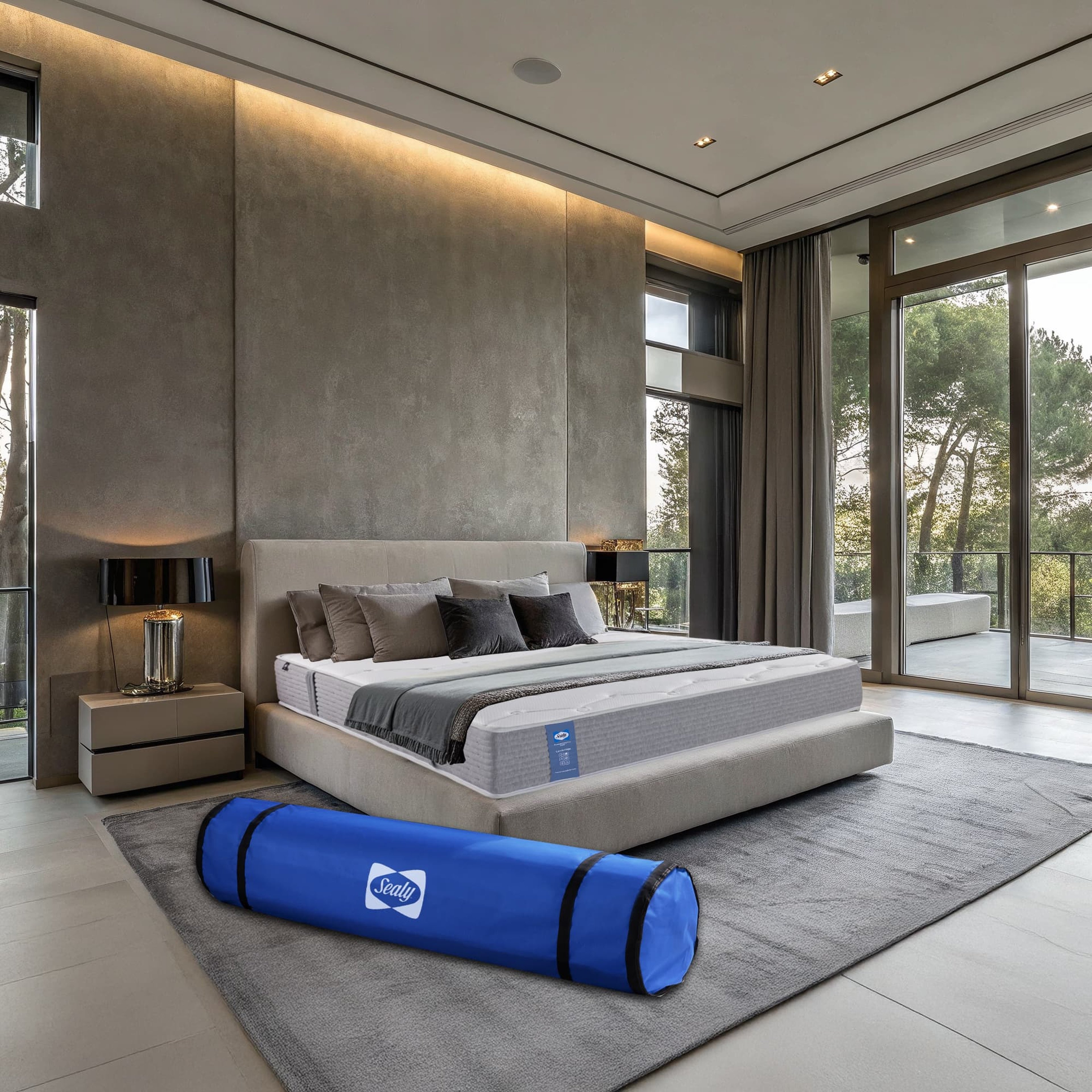 Sealy Cambridge Çift Taraflı Visco& Lateks Yatak