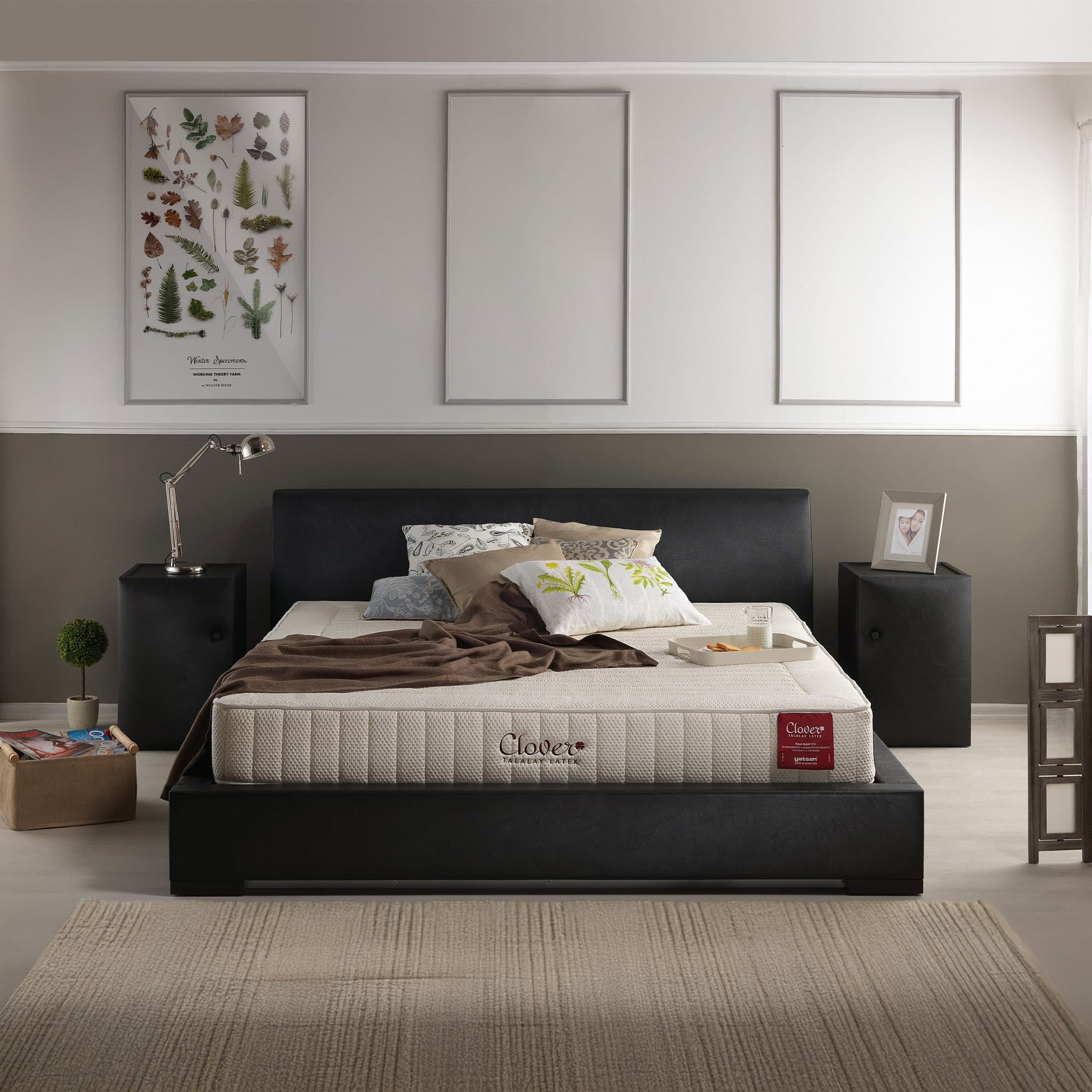 Yatsan Clover Lateks Çift Taraflı Yatak