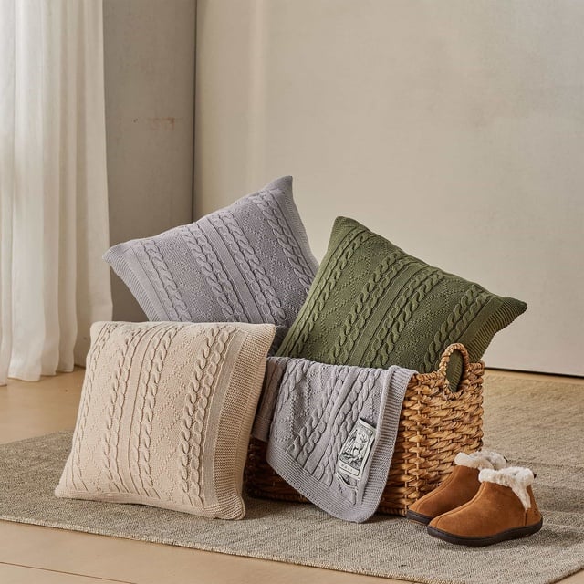 Yatsan Maison Dali Kırlent Kılıfı Latte