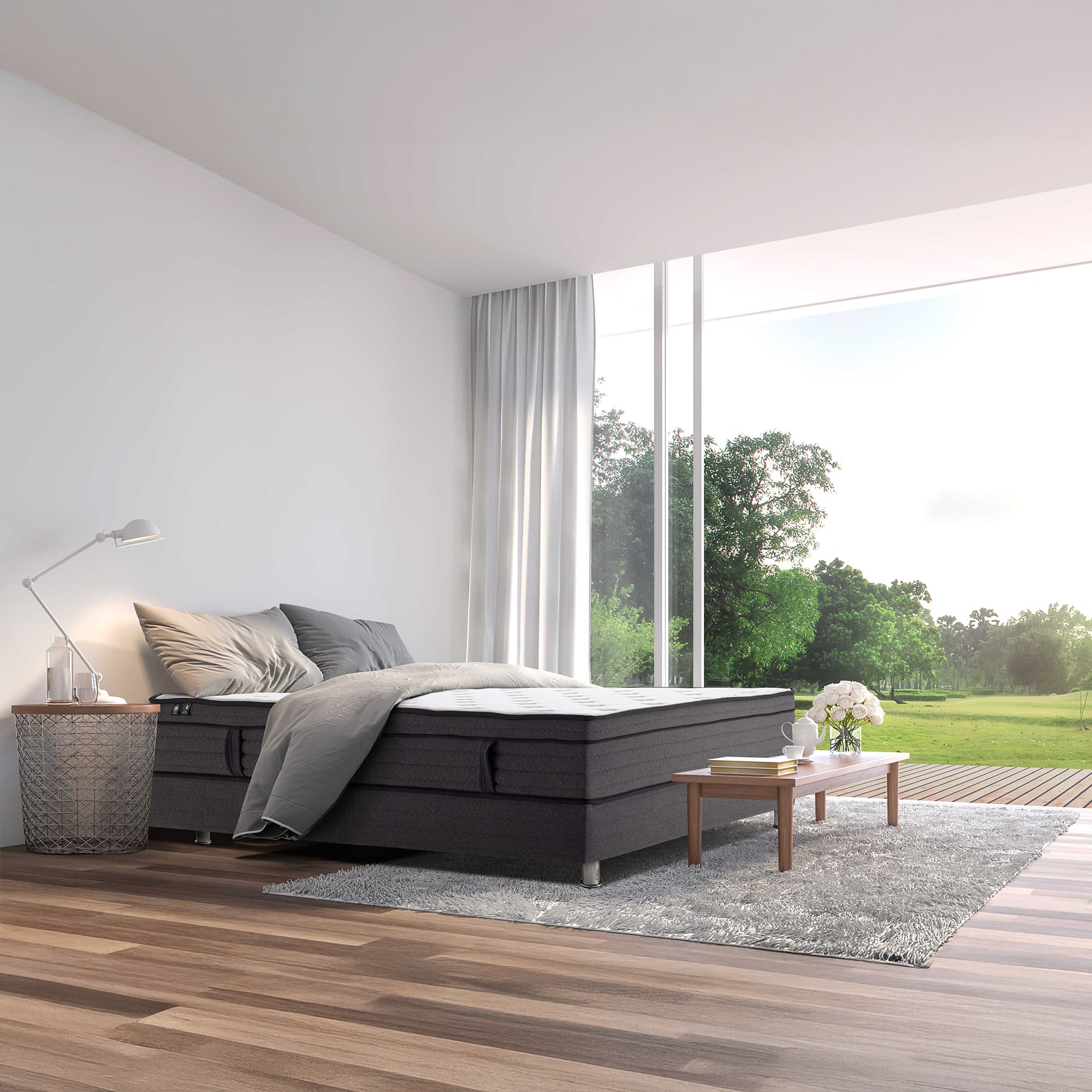 Serta Sleep True Azure Bay Lateks Hybrid Orta Sert Yatak