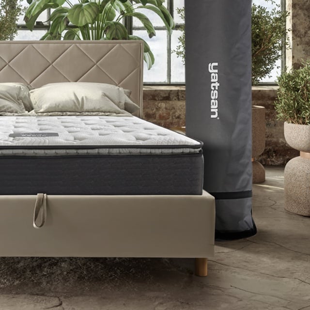 Uykucu Elite Pillow Top Lateks Pedli Pamuk Yatak