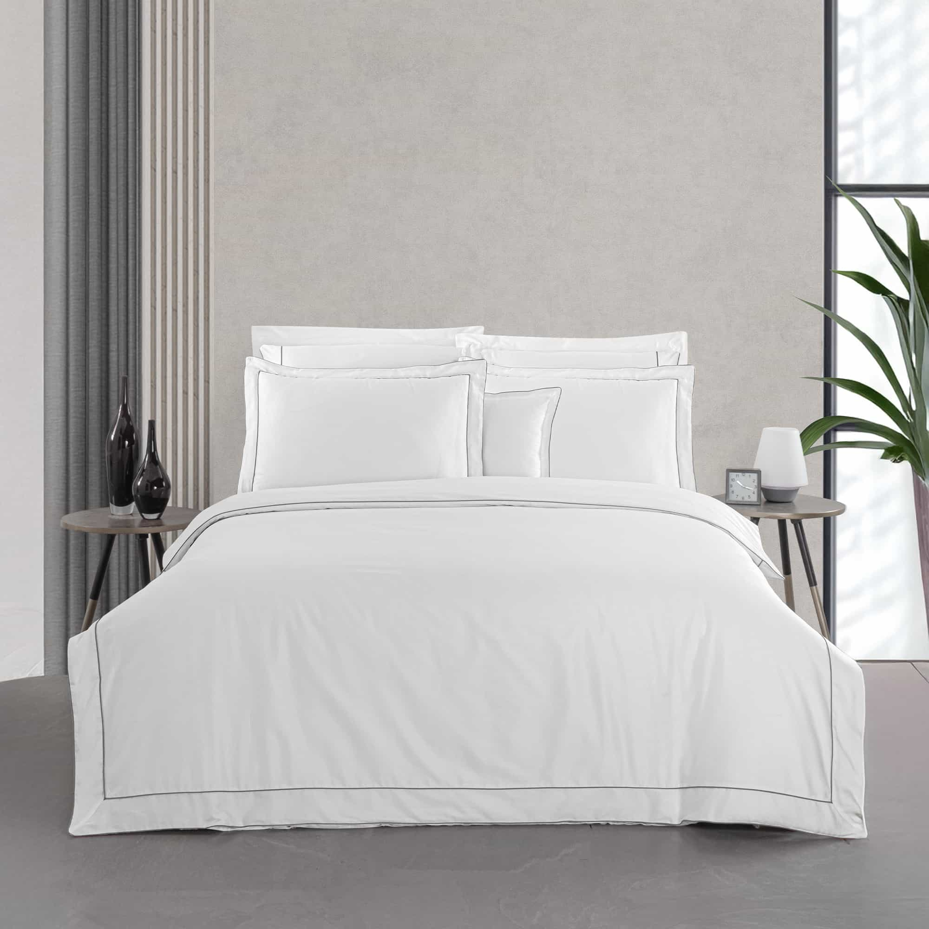 Yatsan Maison Classy Mısır Pamuğu Gri Nevresim Takımı