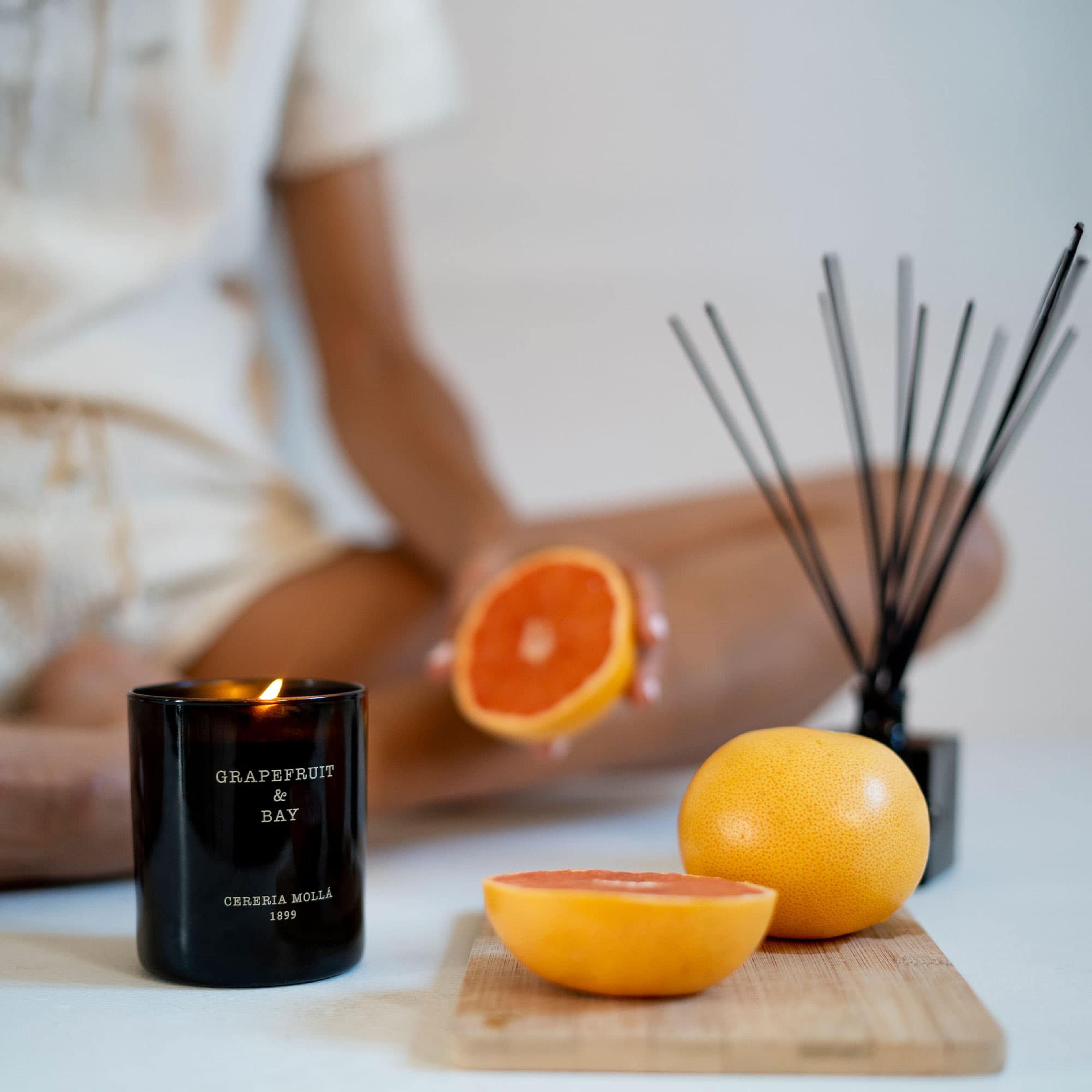 Grapefruit & Bay Organik Mum 230 gr