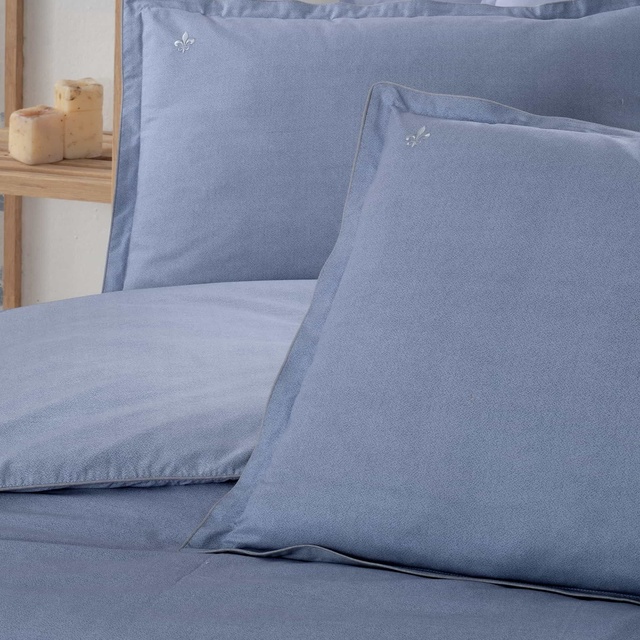 Yatsan Maison Comfy And Cosy Pamuklu Mavi Nevresim Takımı