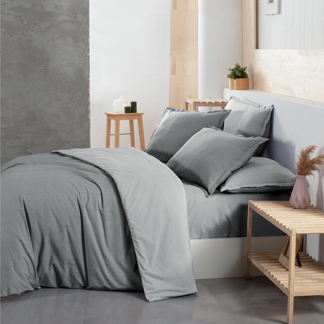 Yatsan Maison Comfy And Cosy Pamuklu Gri Nevresim Takımı