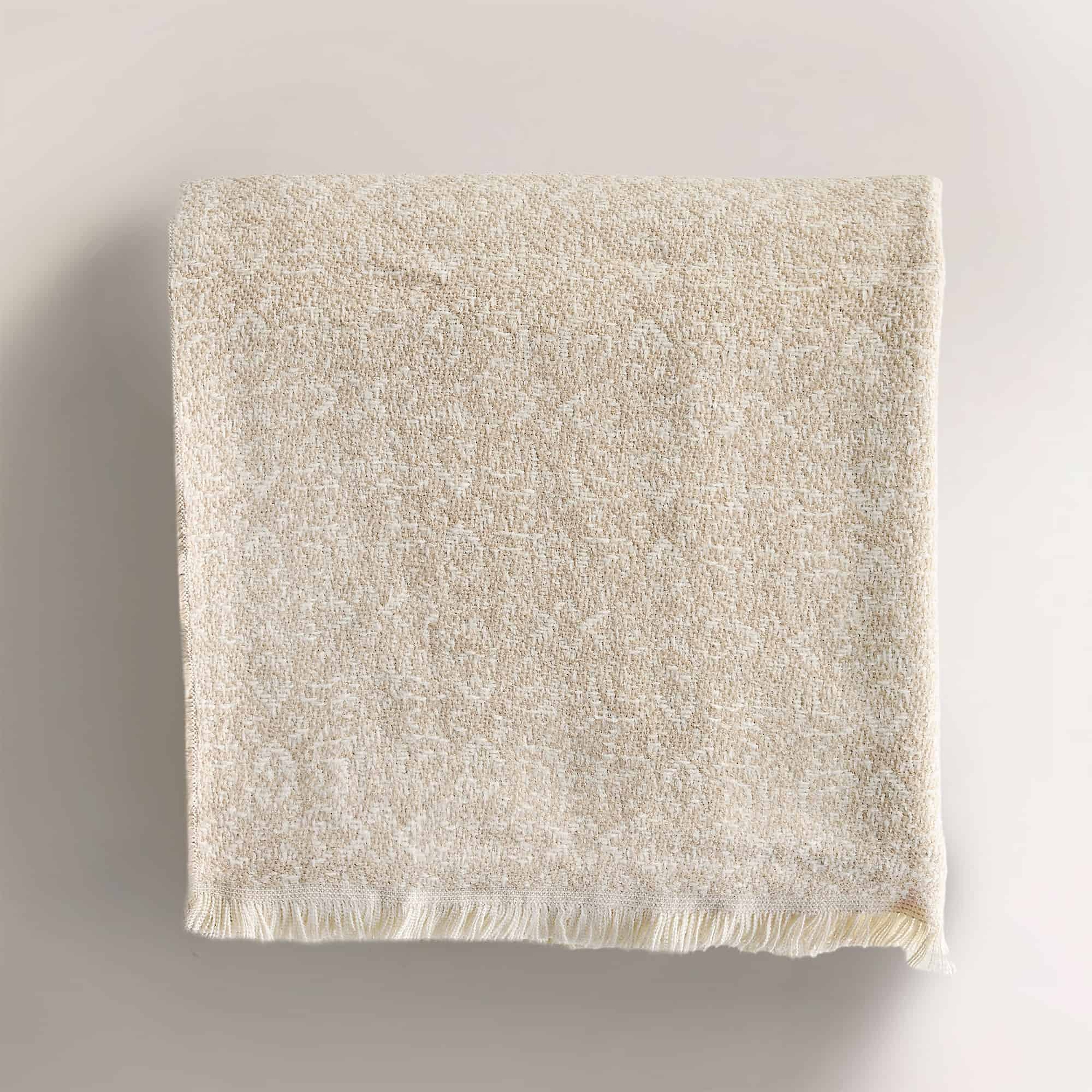 Yatsan Maison Brigid Throw TV Battaniyesi Latte