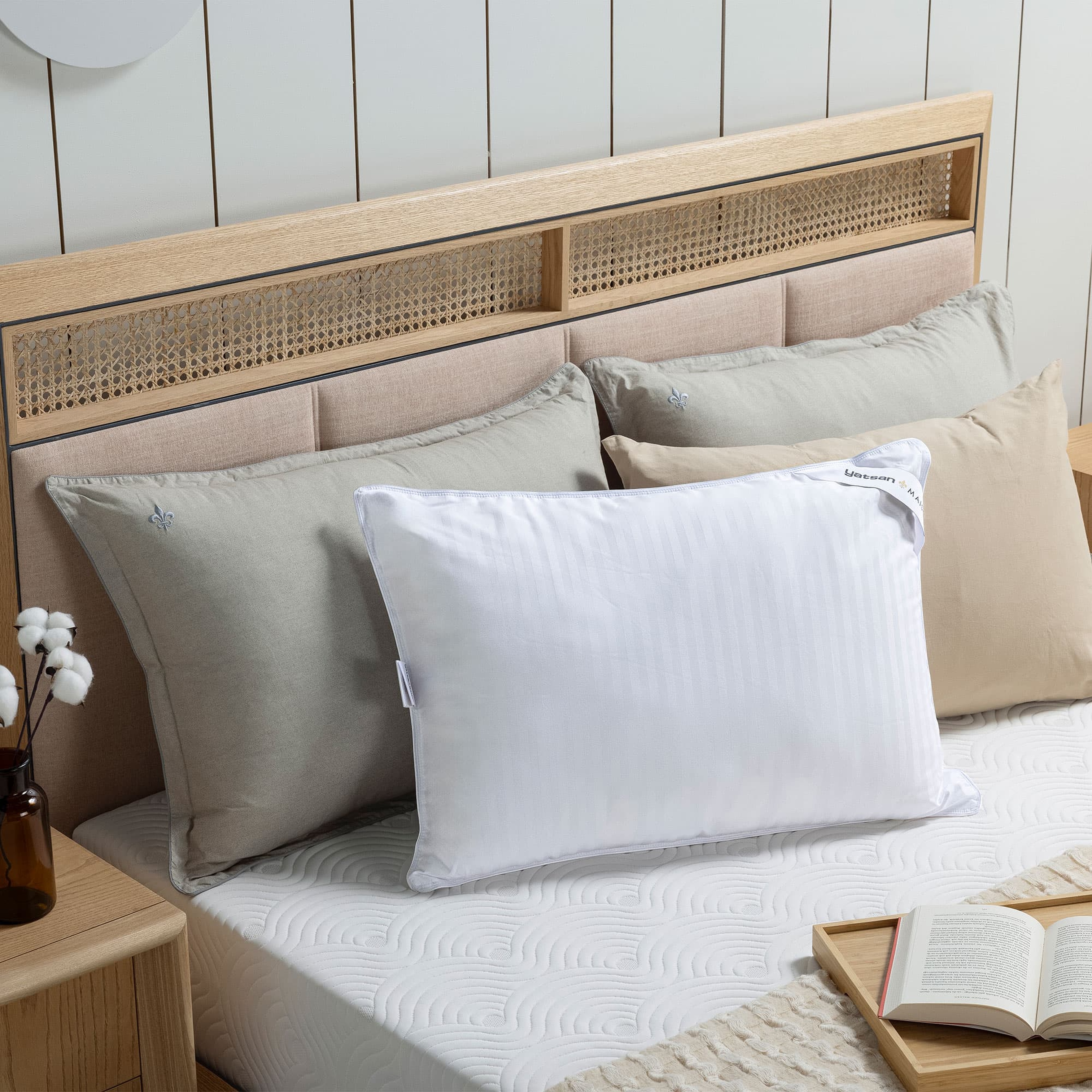 Yatsan Maison Soft Cuddle Boncuk Elyaf Yastık
