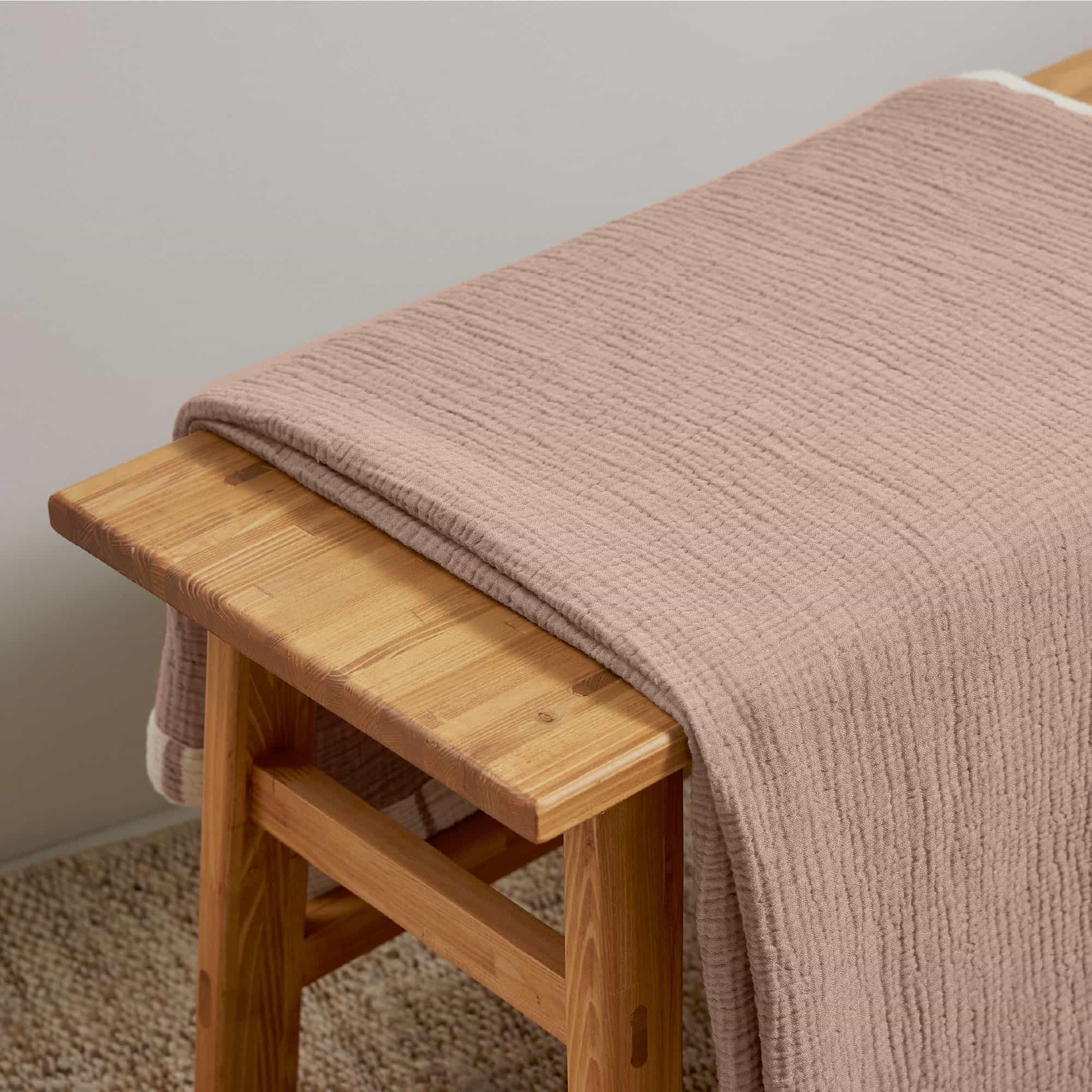 Yatsan Maison Müslin Mocha Çift Kişilik Pike