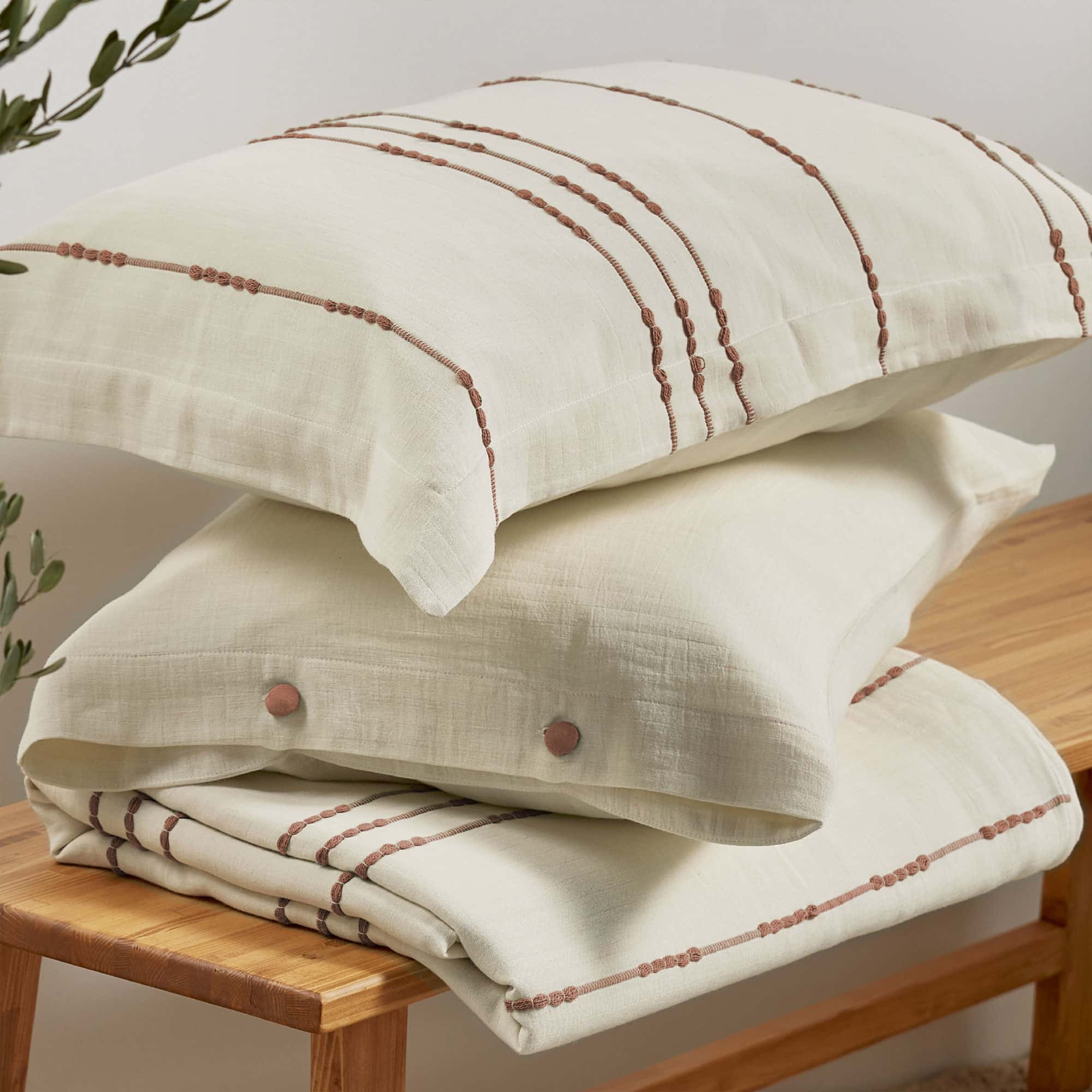 Yatsan Maison Müslin Mocha Çift Kişilik Pike