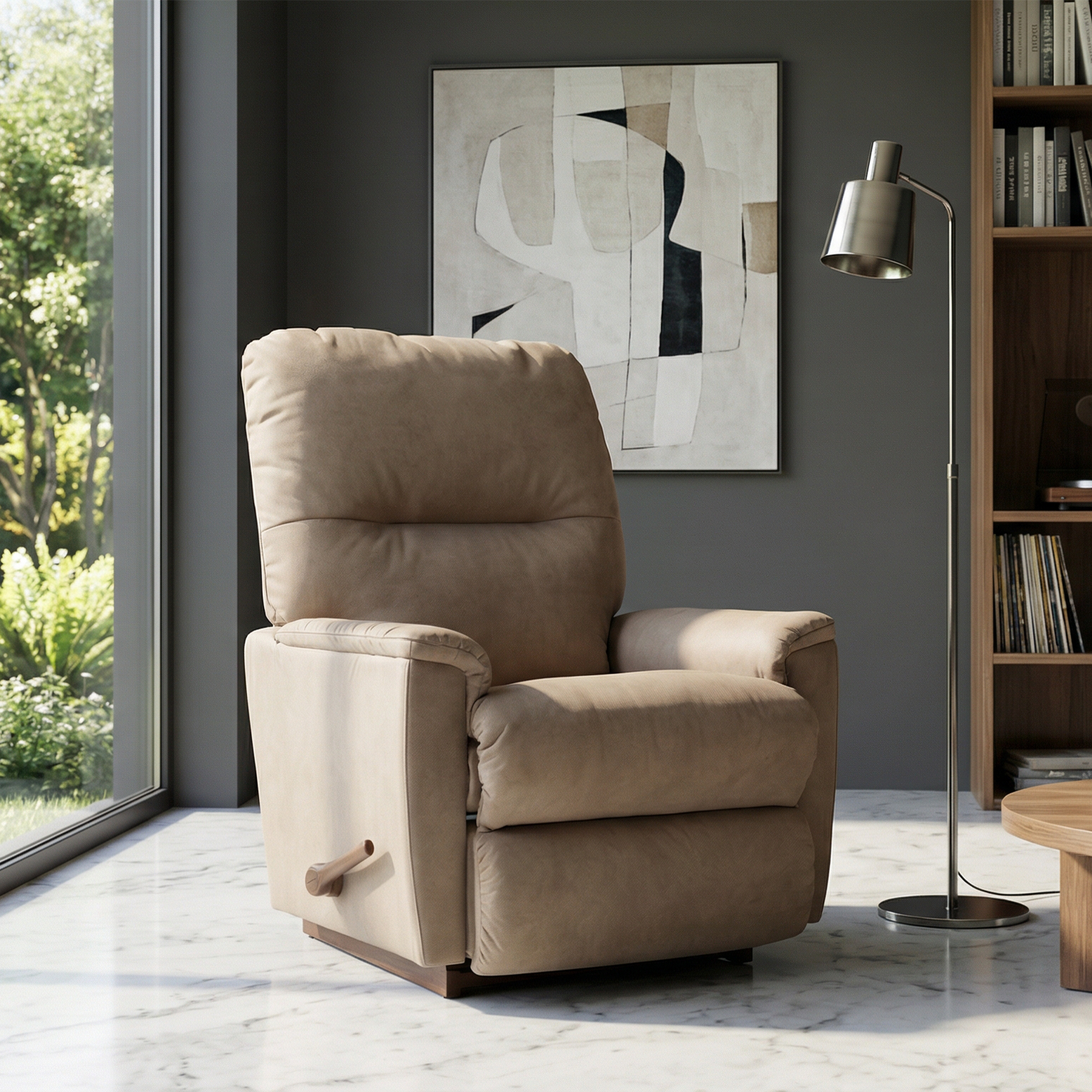 La-Z-Boy Drew Rocking Recliner Sultry-Tan Koltuk