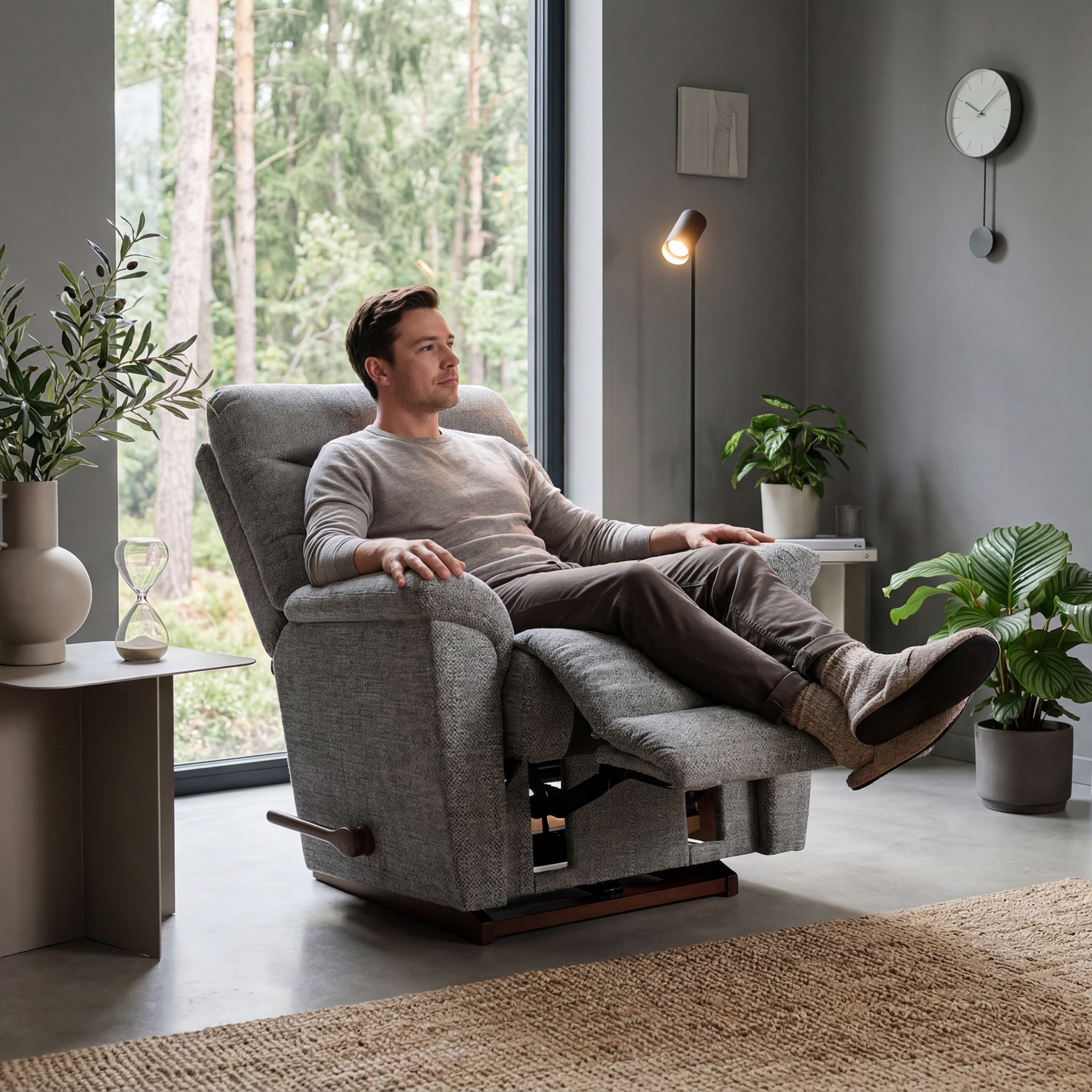 La-Z-Boy Chandler Mckittrick-Charcoal Koltuk