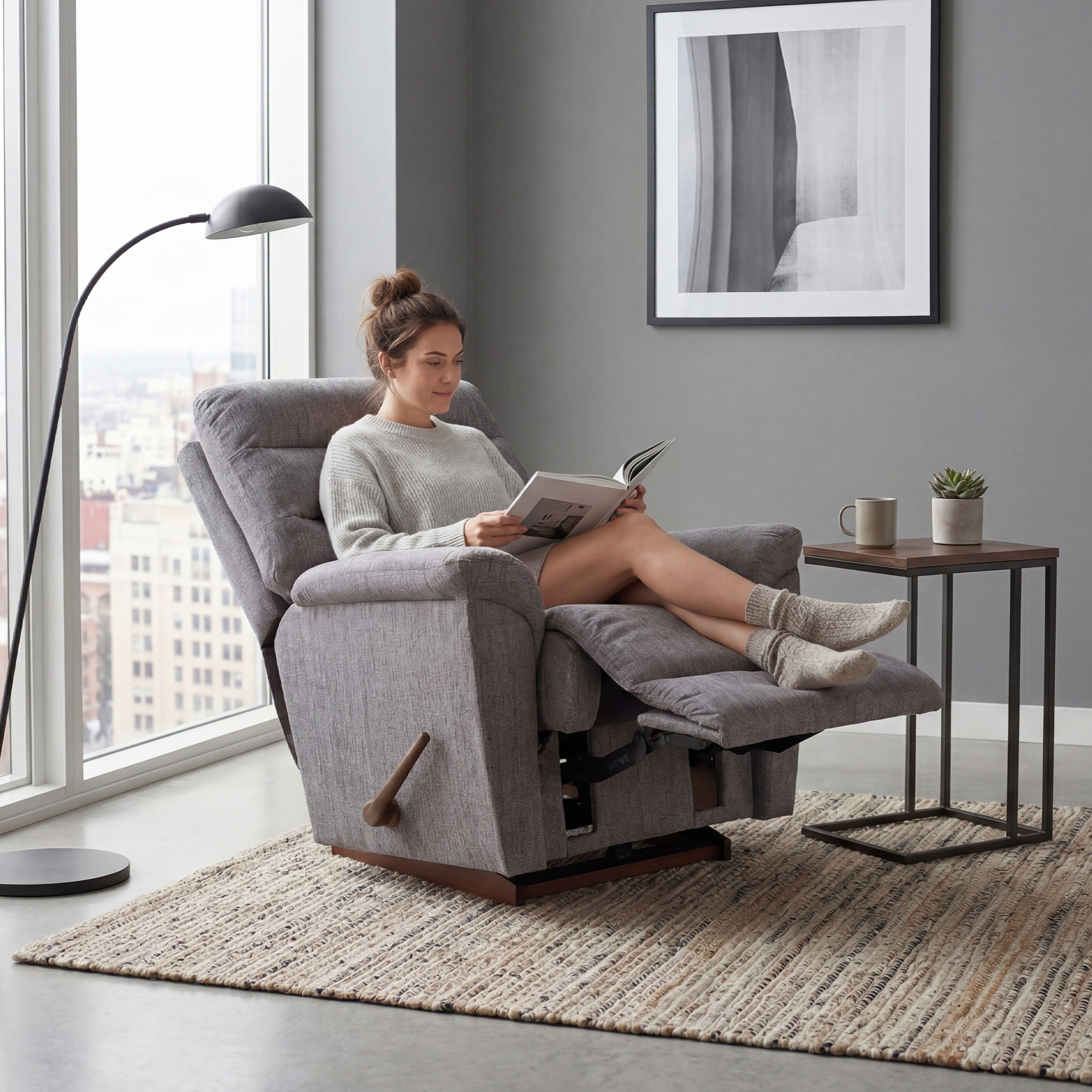 La-Z-Boy Chandler I-Rayne-Ash Koltuk