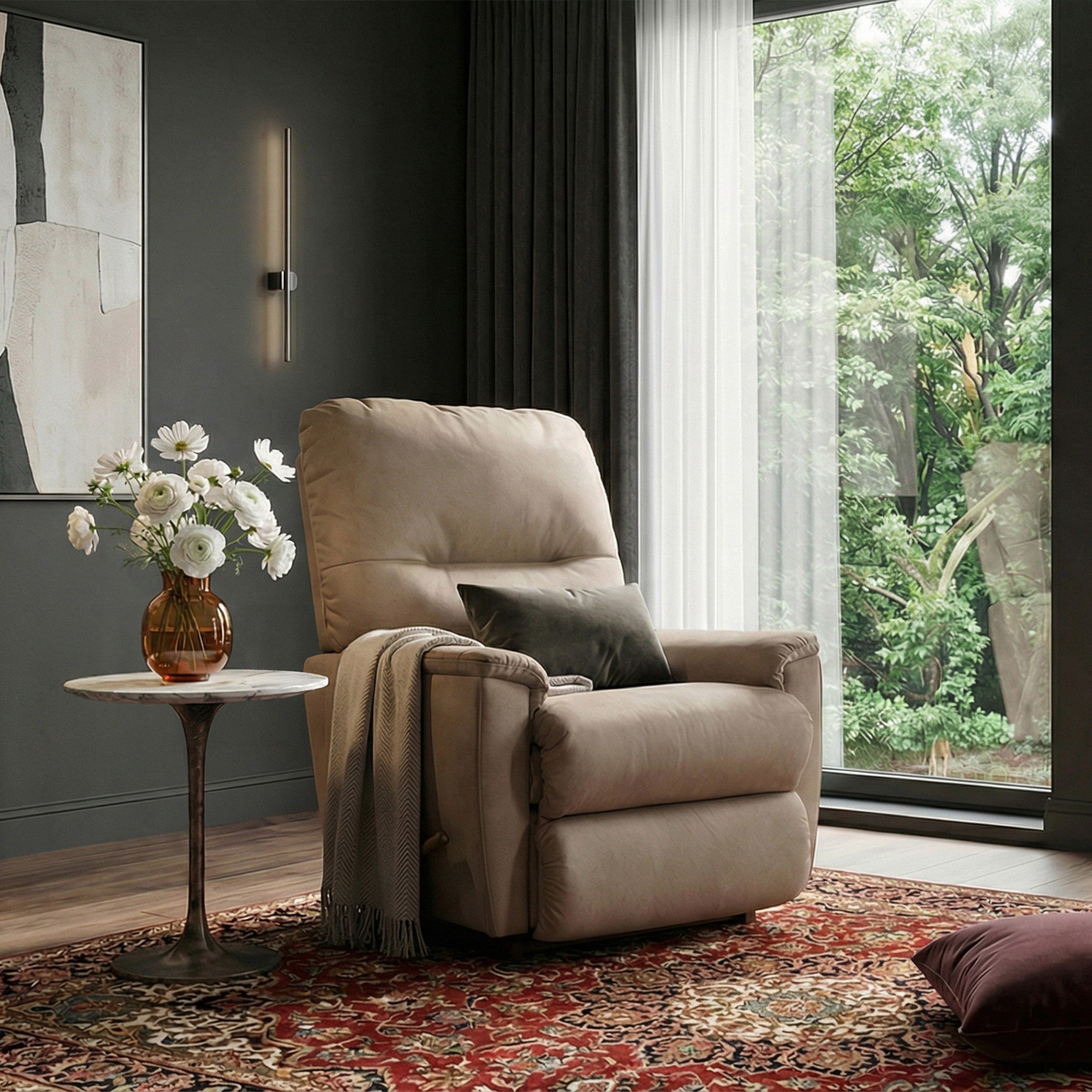 La-Z-Boy Drew Rocking Recliner Sultry-Shell Bej Koltuk