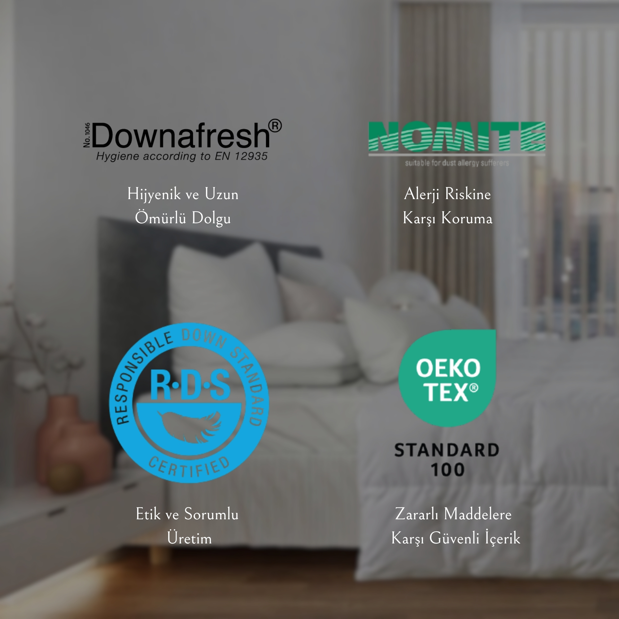 Macar Kaz Tüyü Battal Boy Yorgan