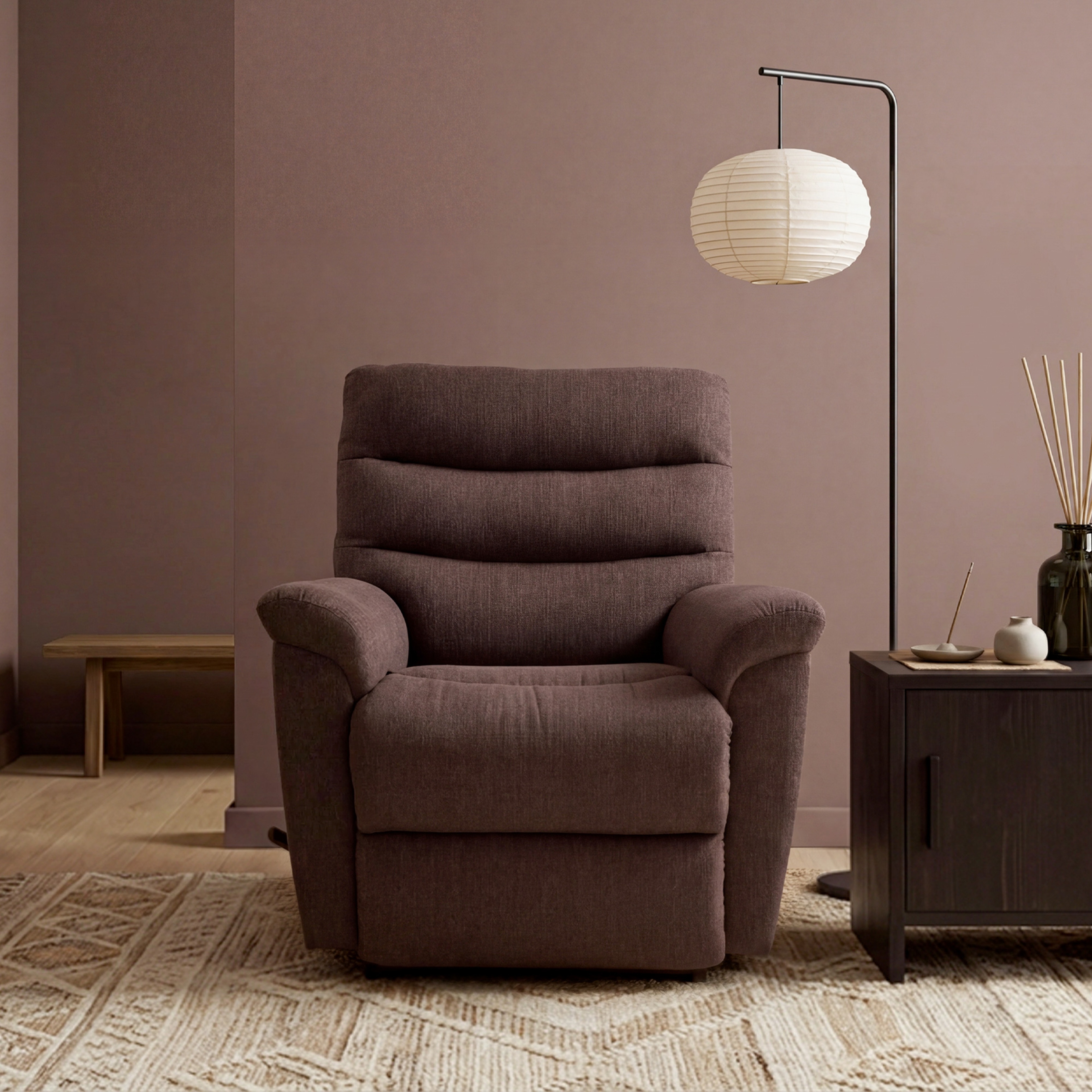 La-Z-Boy Chandler Iflannigan-Fudge Sıcak Kahve Koltuk