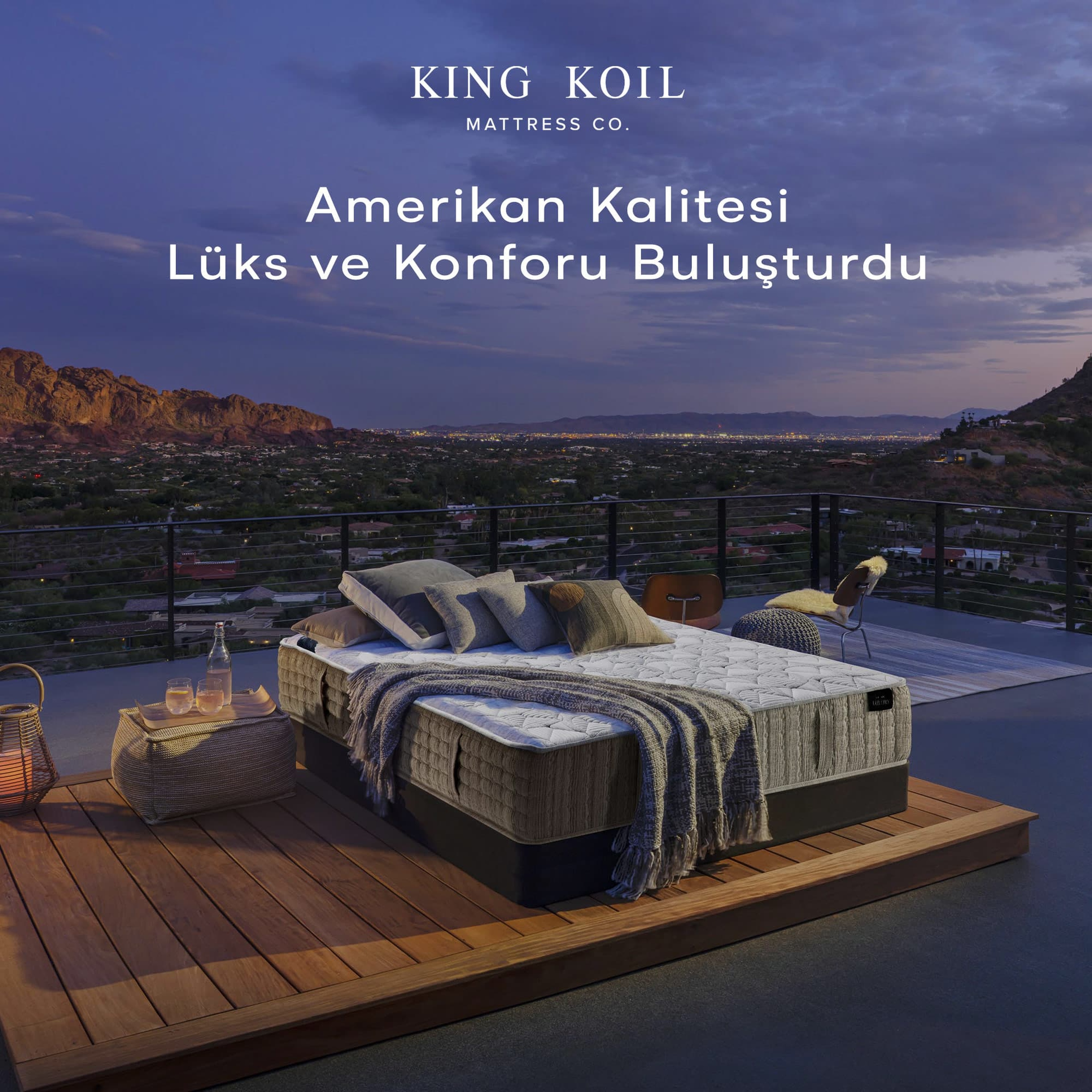 King Koil Sublime Lateks Hybrid Yatak