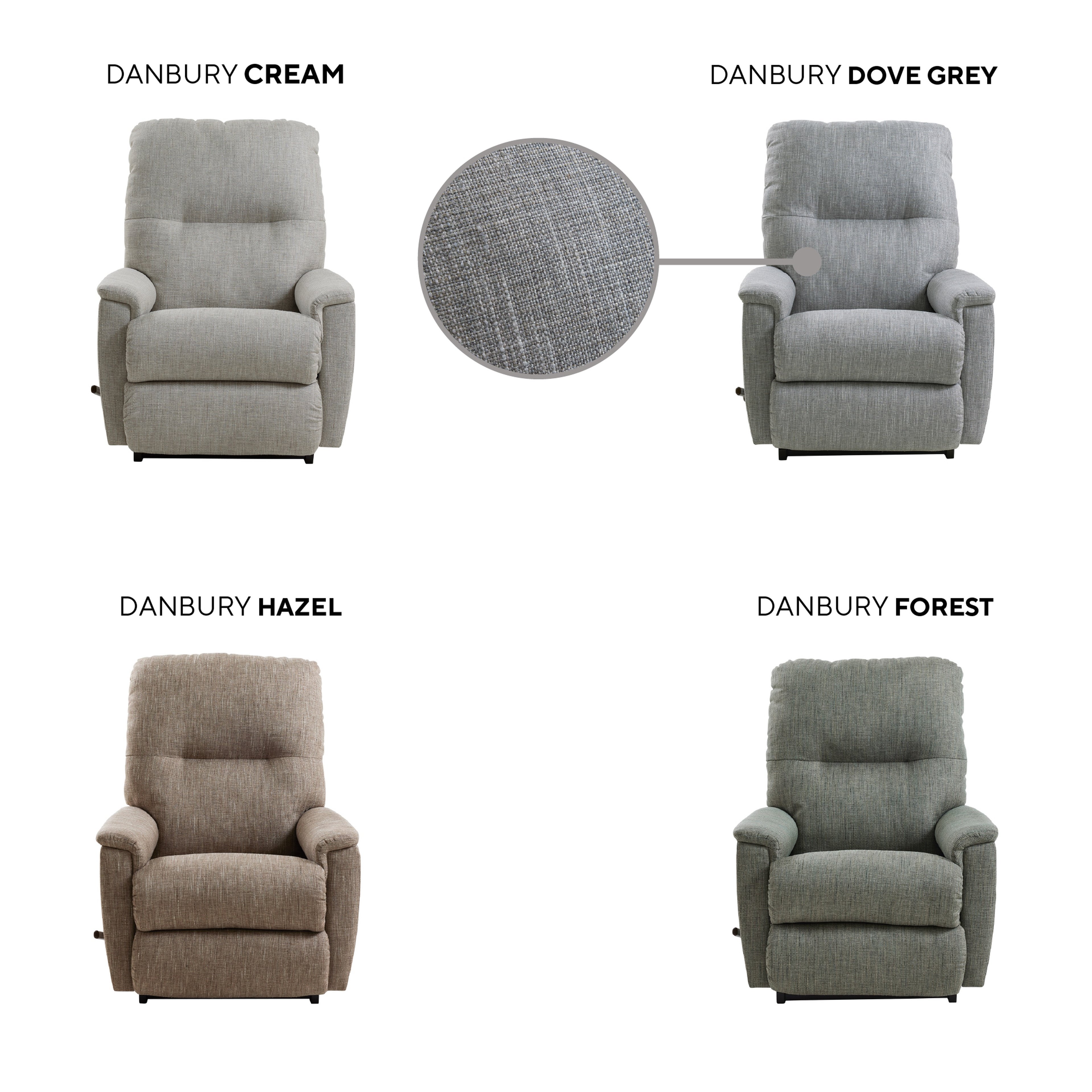 La-Z-Boy Drew Danbury Dove Grey Koltuk