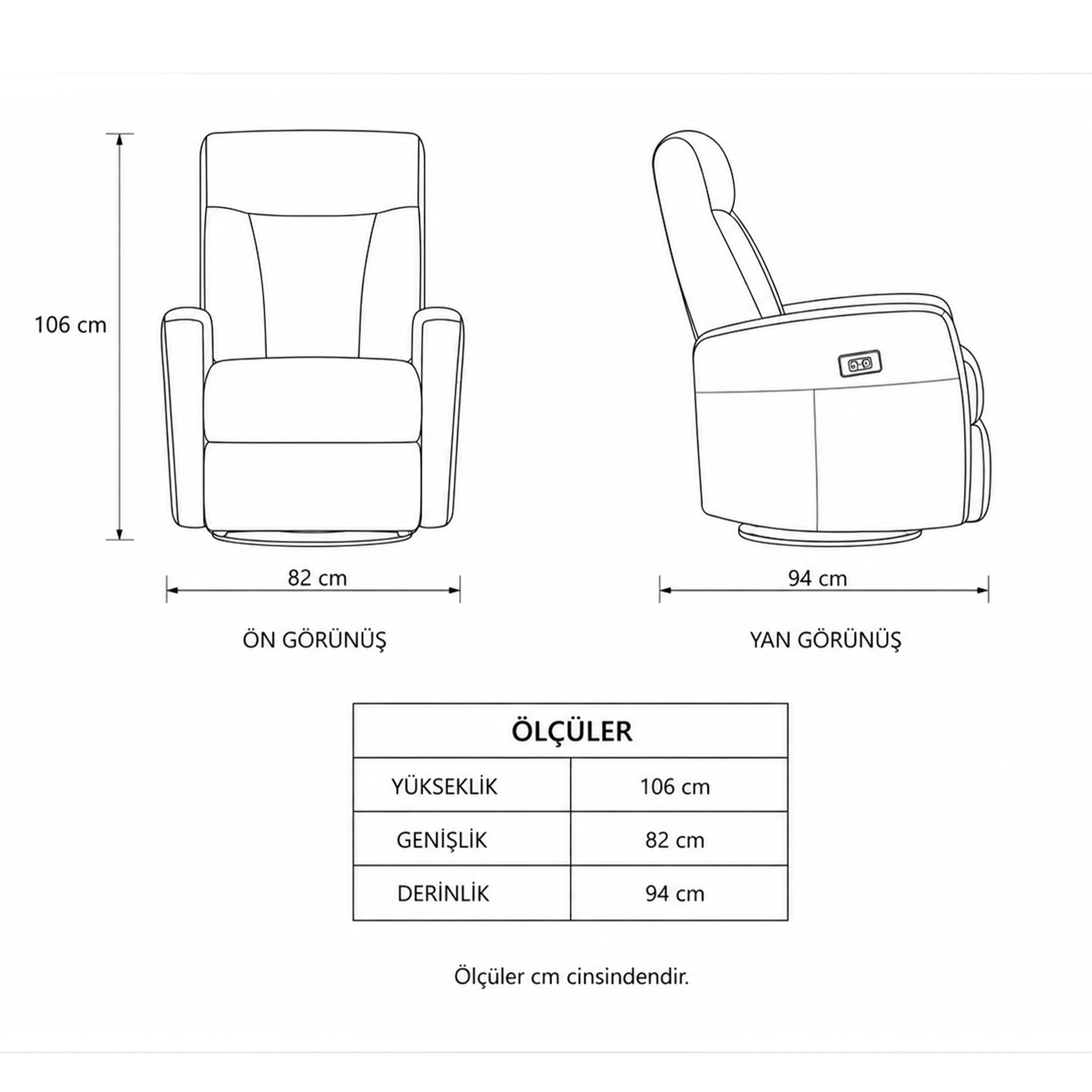 La-Z-Boy Grand Giotto XL Essenza Espresso Koltuk