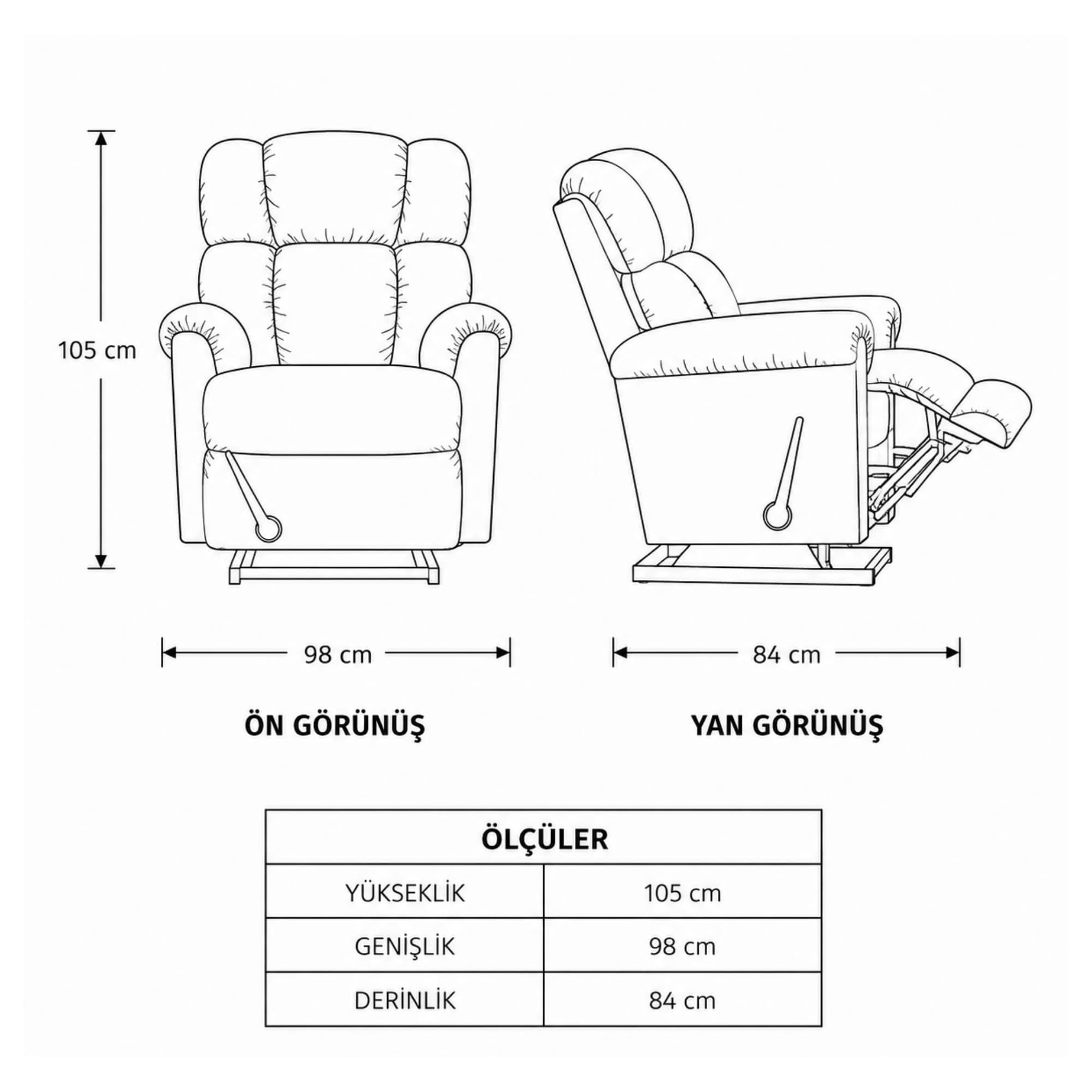 La-Z-Boy Pinnacle Leather Madras Mushroom Sallanır TV Koltuk