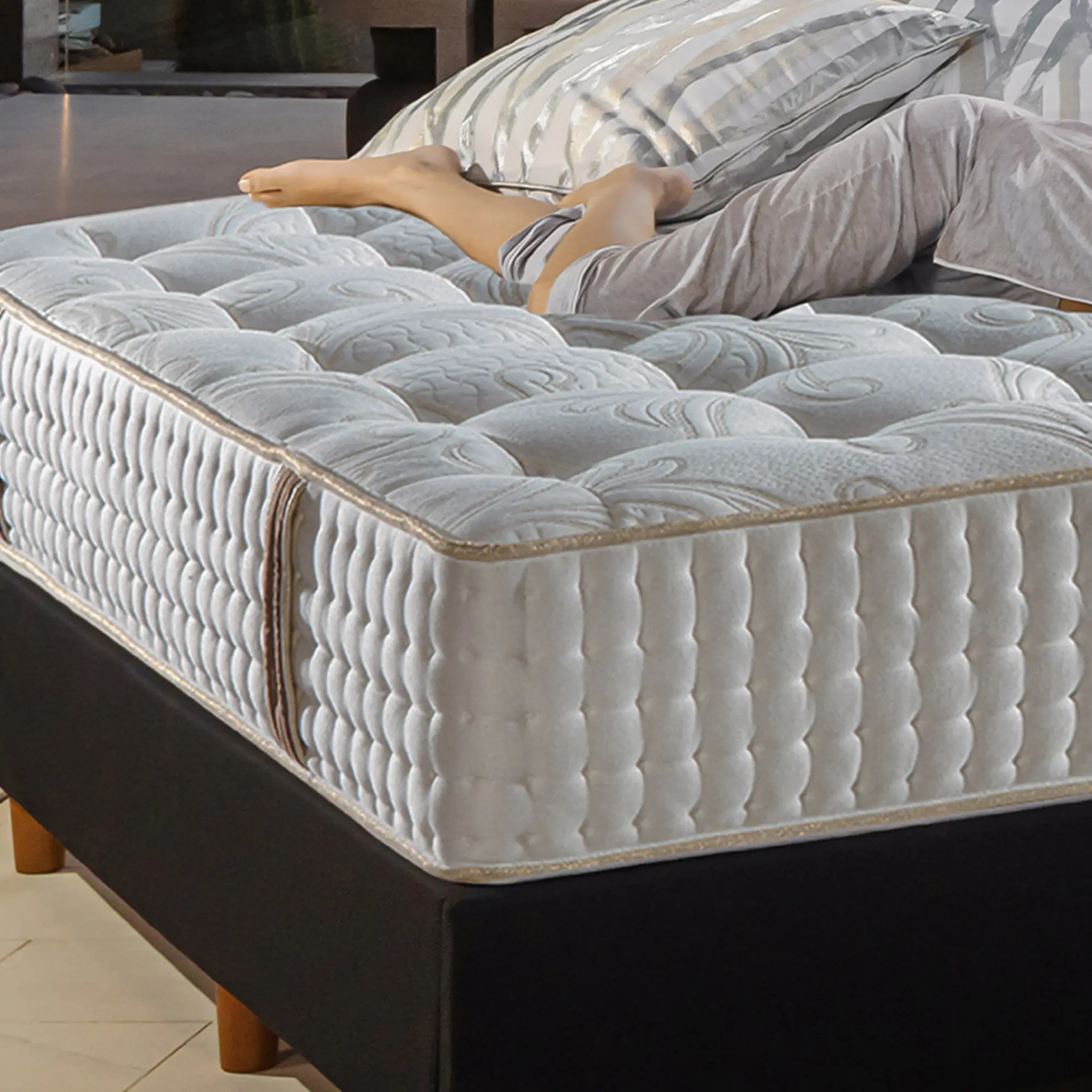 King Koil Montpellier Visco Jel İpek Dolgu Hybrid Yatak