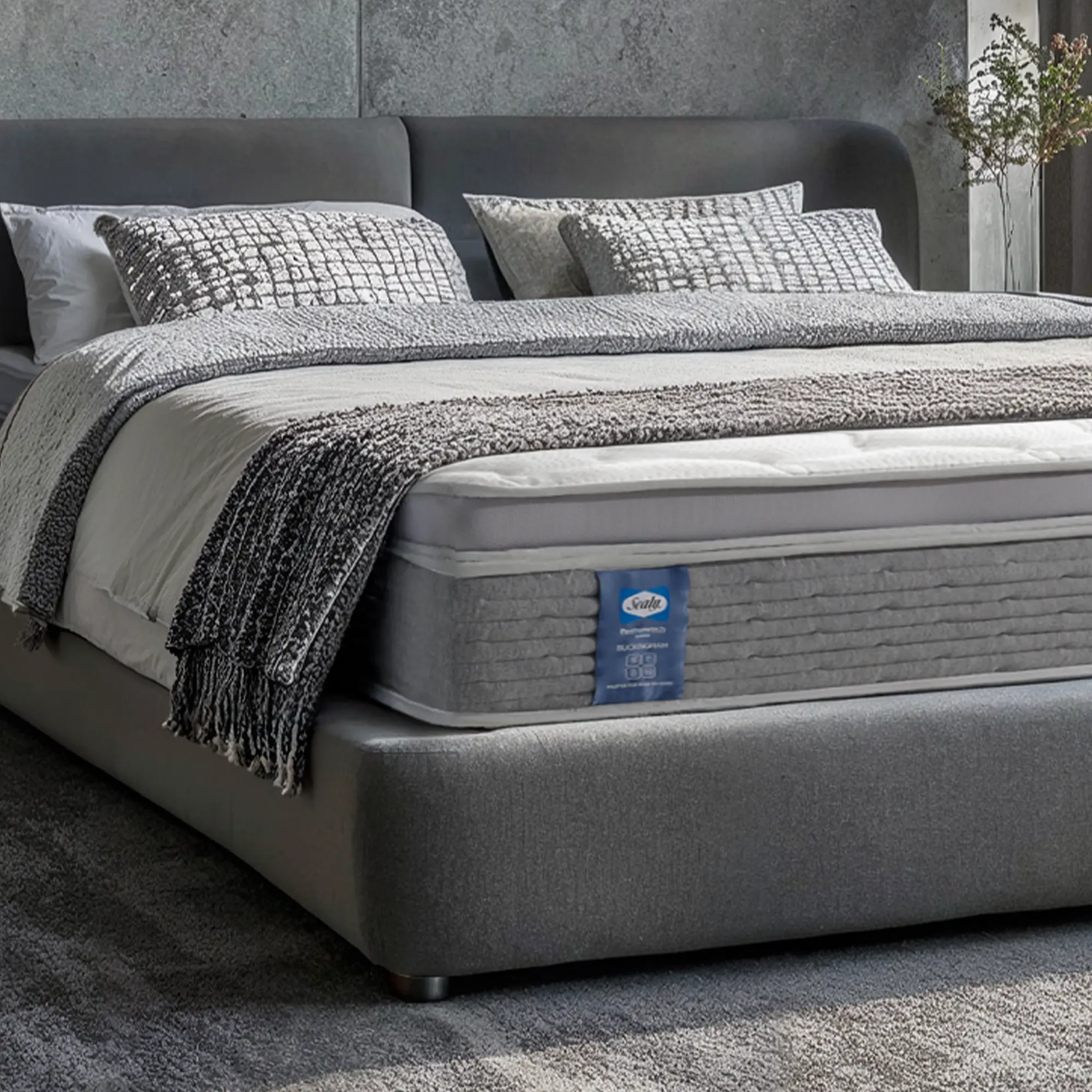 Sealy Buckingham Ekstra Pedli Tencel Yatak